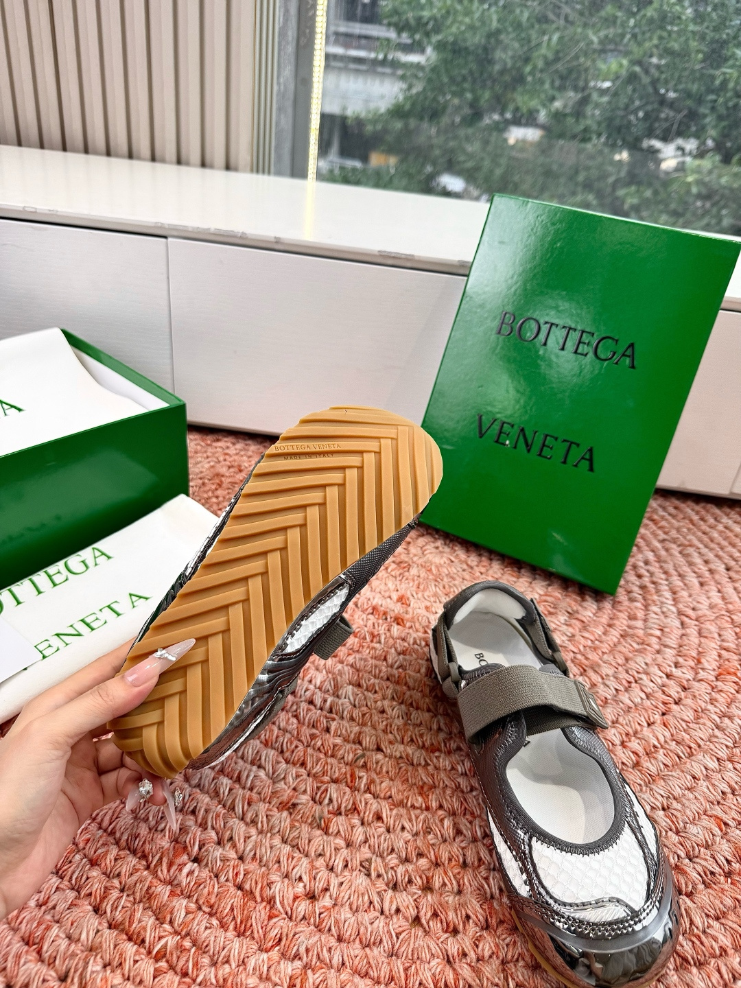 🌾G741 Bottega Veneta Orbit Flash2026春夏新款 玛丽珍 休闲鞋 运动鞋