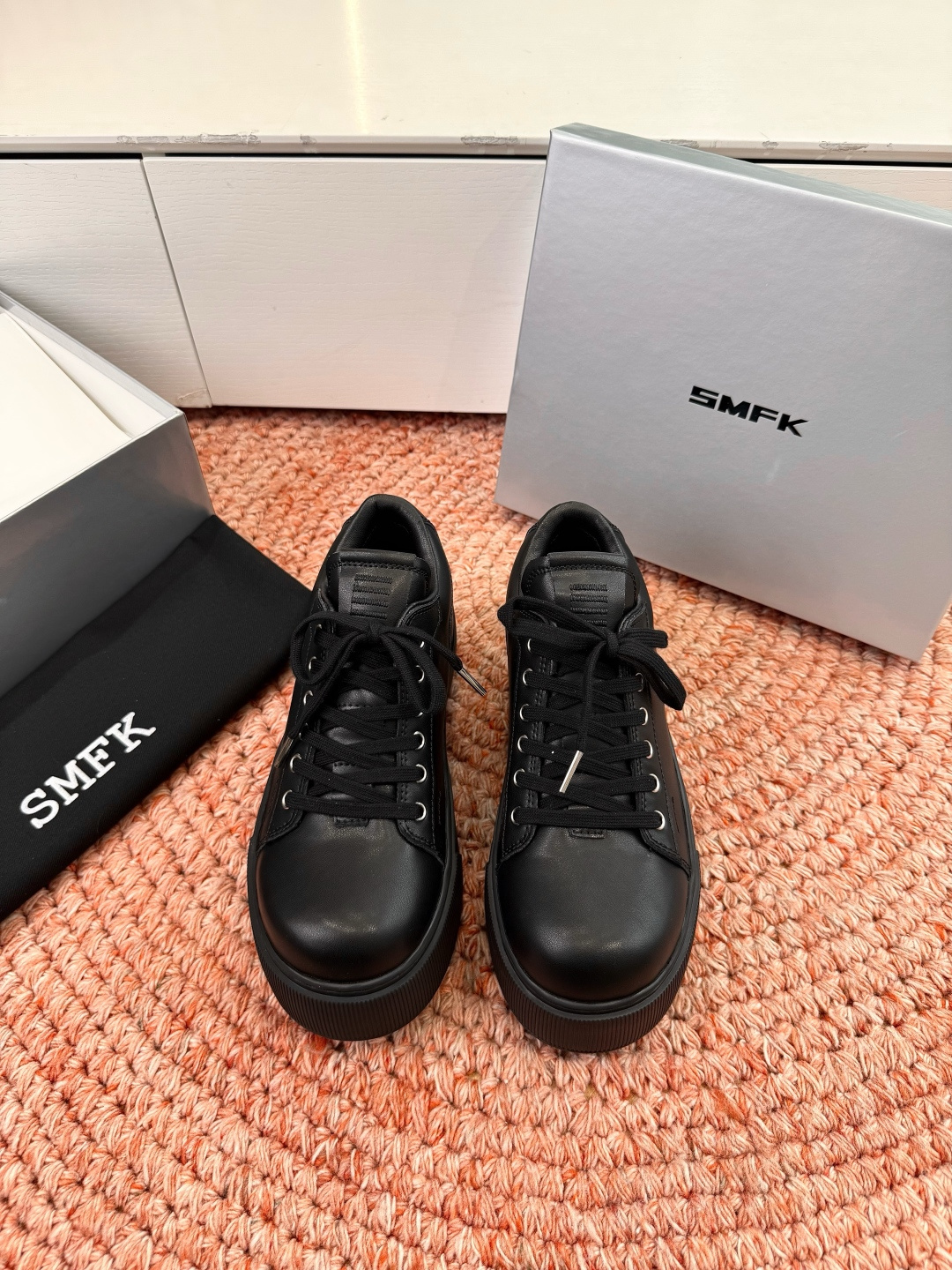 🌾所见即所得G029顶级版SMFK十字2026早春新款厚底运动鞋👟专柜断货王，一眼心动💓质感拉满，上脚无