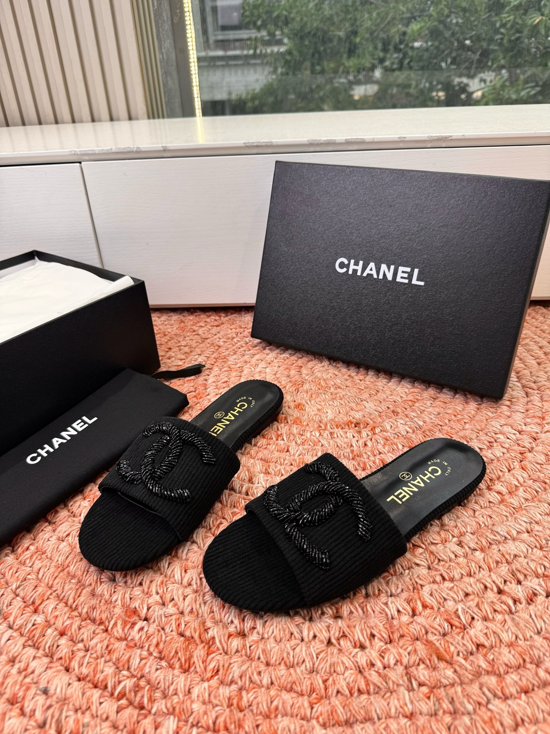 🌾G988😀顶级品质CHANE*｜小香2026走秀款双C拖鞋凉鞋如果说季节有味道春夏应该是香香甜甜的人儿