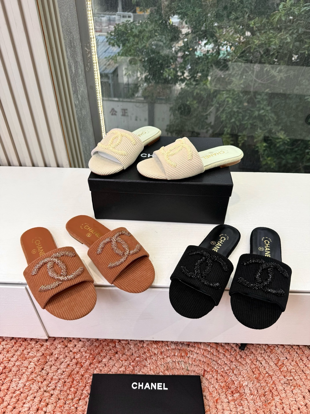 🌾G988😀顶级品质CHANE*｜小香2026走秀款双C拖鞋凉鞋如果说季节有味道春夏应该是香香甜甜的人儿