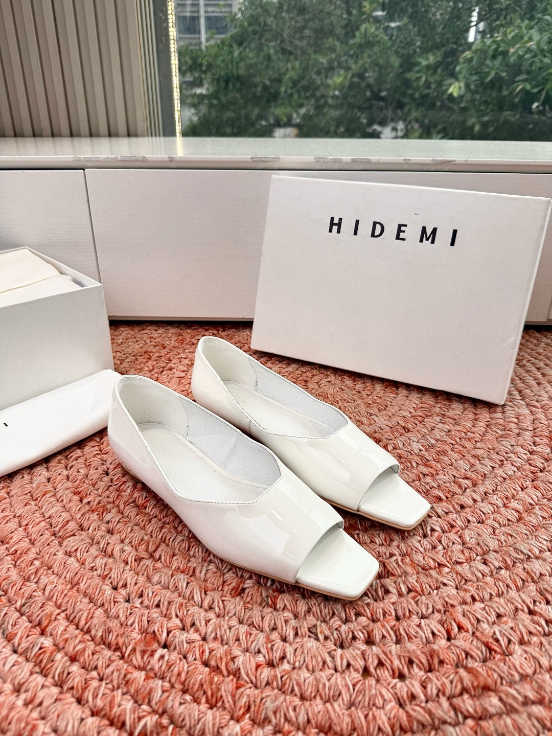 🌾G213顶级HIDEMI 进口鱼嘴镂空漏趾小坡跟增高单鞋这是一个用最好的材质来制作极简风的品牌，非常用