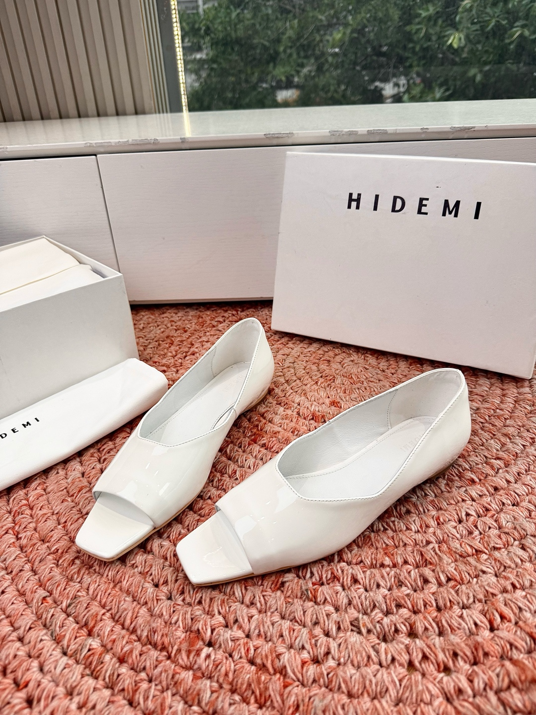 🌾G213顶级HIDEMI 进口鱼嘴镂空漏趾小坡跟增高单鞋这是一个用最好的材质来制作极简风的品牌，非常用