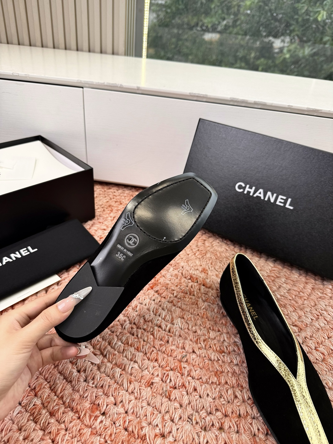 🌾G238所见即所得代购级CHANE*2026香奈儿早春爆品编织玛丽珍包头单鞋妥妥的自留款！！比经典款S