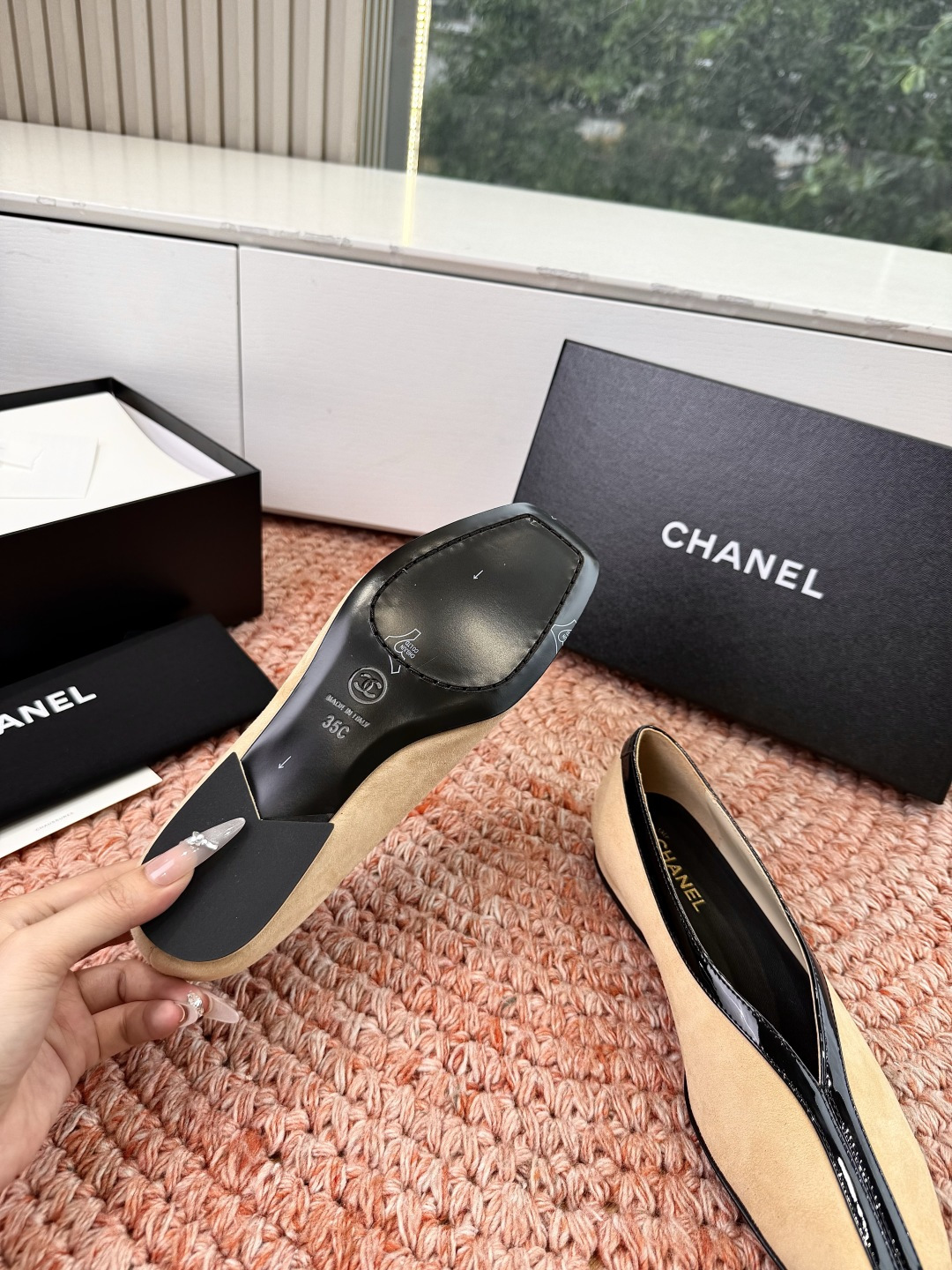 🌾G238所见即所得代购级CHANE*2026香奈儿早春爆品编织玛丽珍包头单鞋妥妥的自留款！！比经典款S