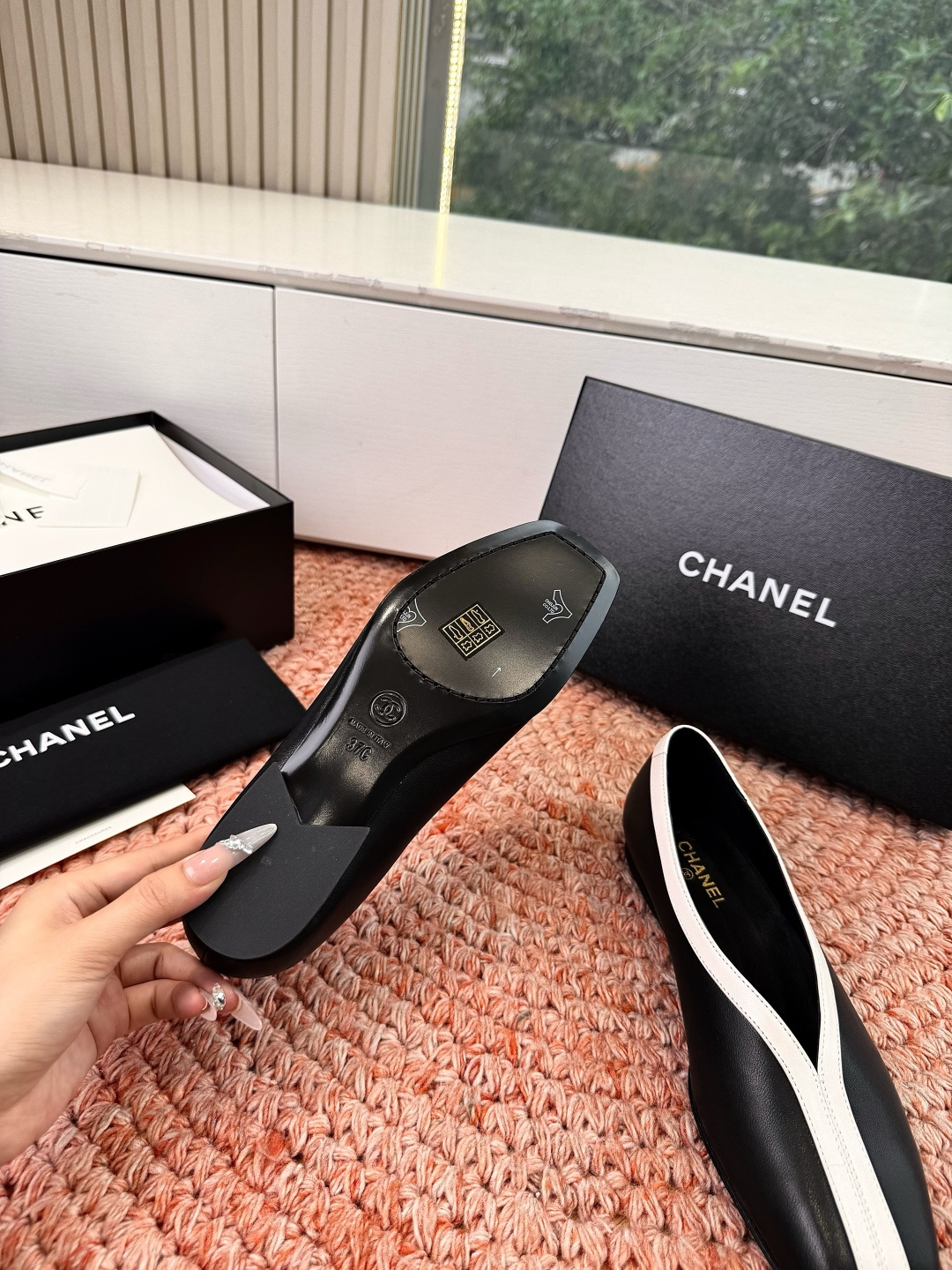 🌾G238所见即所得代购级CHANE*2026香奈儿早春爆品编织玛丽珍包头单鞋妥妥的自留款！！比经典款S