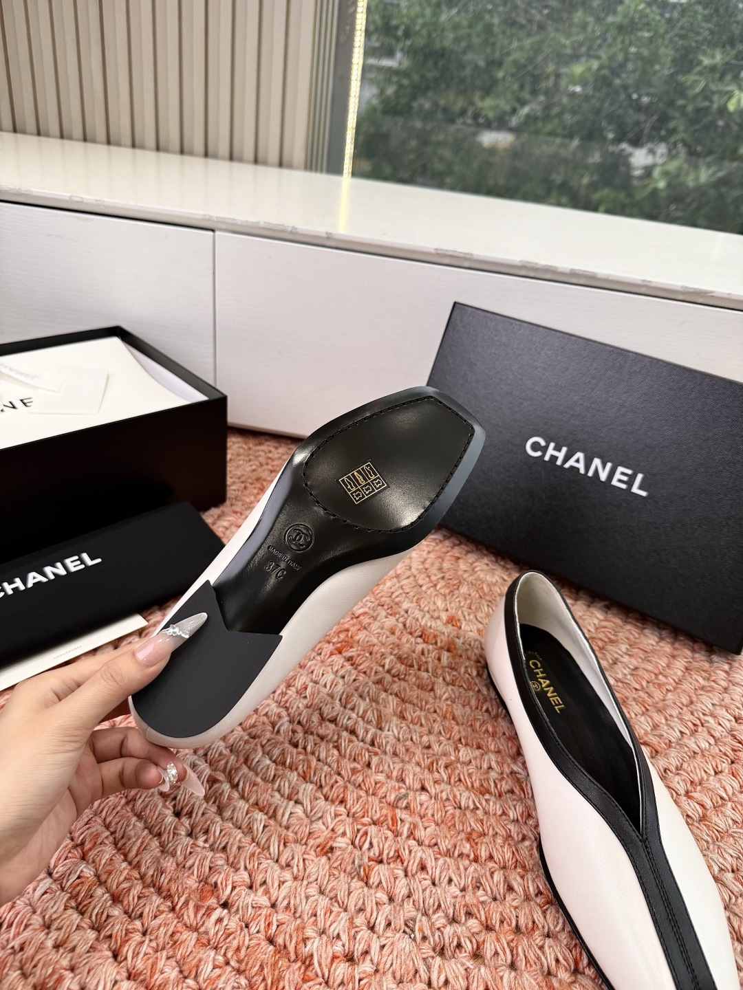 🌾G238所见即所得代购级CHANE*2026香奈儿早春爆品编织玛丽珍包头单鞋妥妥的自留款！！比经典款S