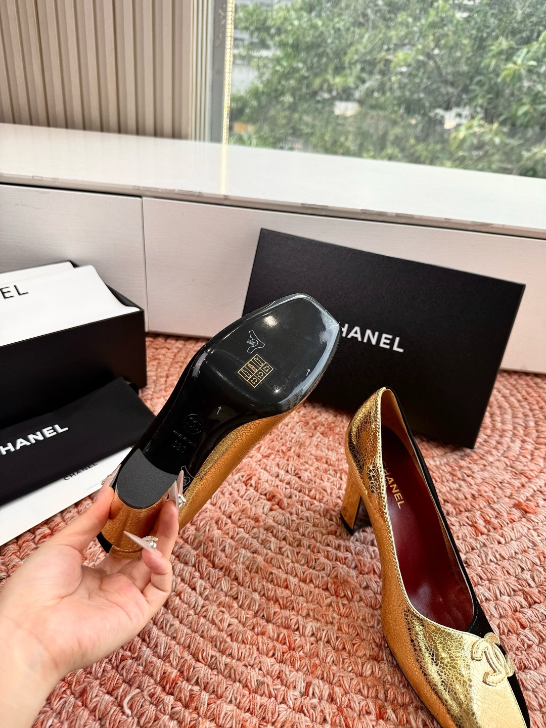 🌾G238所见即所得代购级CHANE*2026香奈儿早春爆品编织玛丽珍包头单鞋妥妥的自留款！！比经典款S