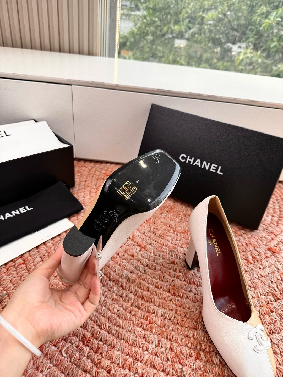 🌾G238所见即所得代购级CHANE*2026香奈儿早春爆品编织玛丽珍包头单鞋妥妥的自留款！！比经典款S
