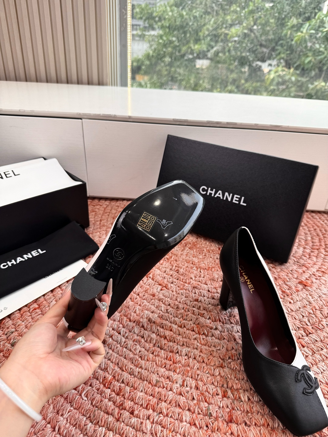 🌾G238所见即所得代购级CHANE*2026香奈儿早春爆品编织玛丽珍包头单鞋妥妥的自留款！！比经典款S