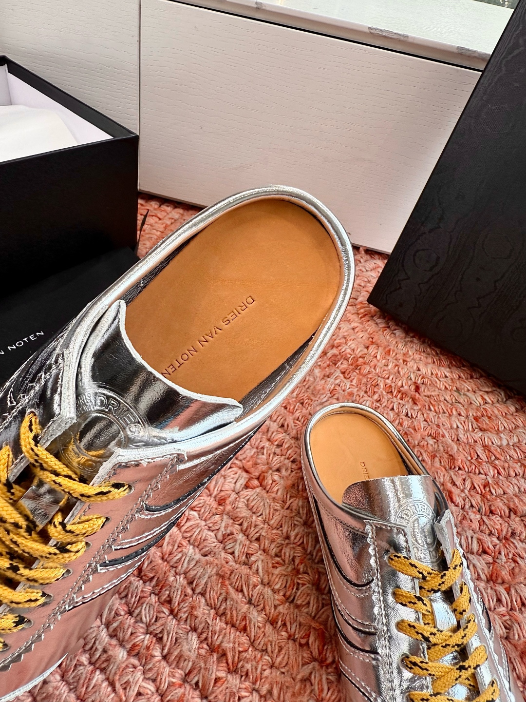 🌾所见即所得G130代购级Dries Van Noten·DVN 马拉松复古德训鞋包头拖鞋Dries V