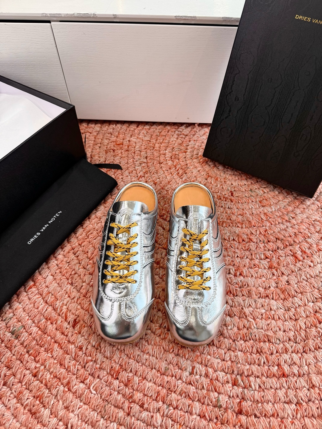 🌾所见即所得G130代购级Dries Van Noten·DVN 马拉松复古德训鞋包头拖鞋Dries V