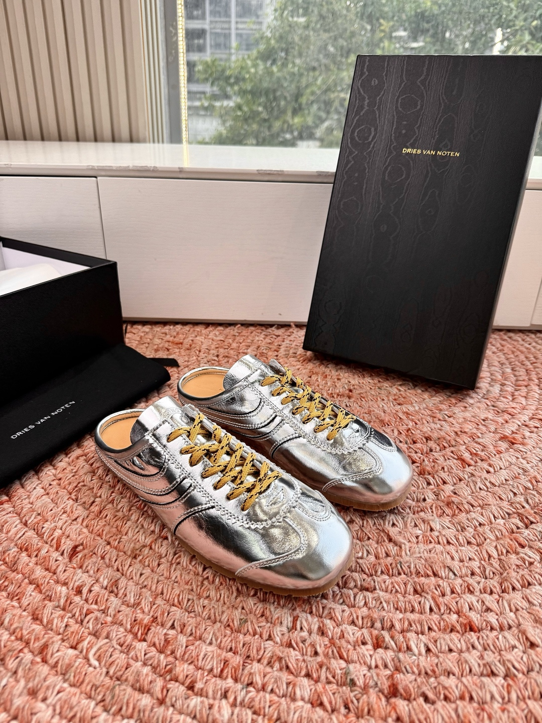 🌾所见即所得G130代购级Dries Van Noten·DVN 马拉松复古德训鞋包头拖鞋Dries V