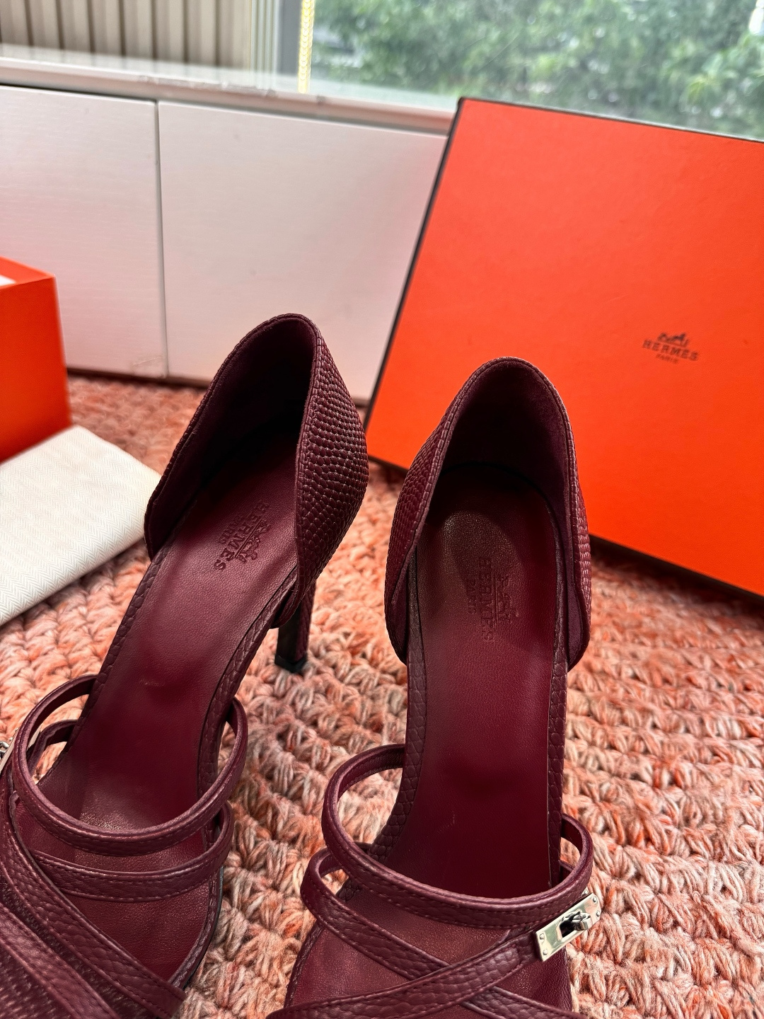 🌾G393Hermès/爱马仕2026WF新品Kelly扣细带高跟凉鞋Kelly包的传奇基因邂逅夏日步履