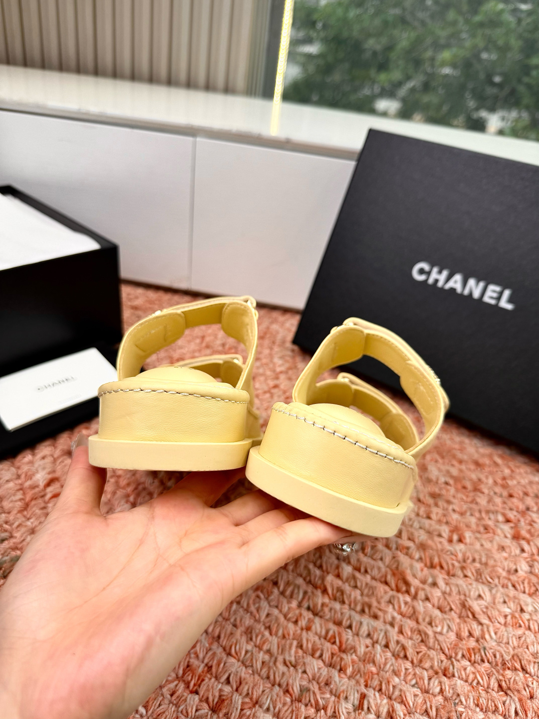 🌾G273顶级Chanel 2026ss小香沙滩凉鞋 顶级专柜品质 每年必入的经典款之一！最新出双C金属