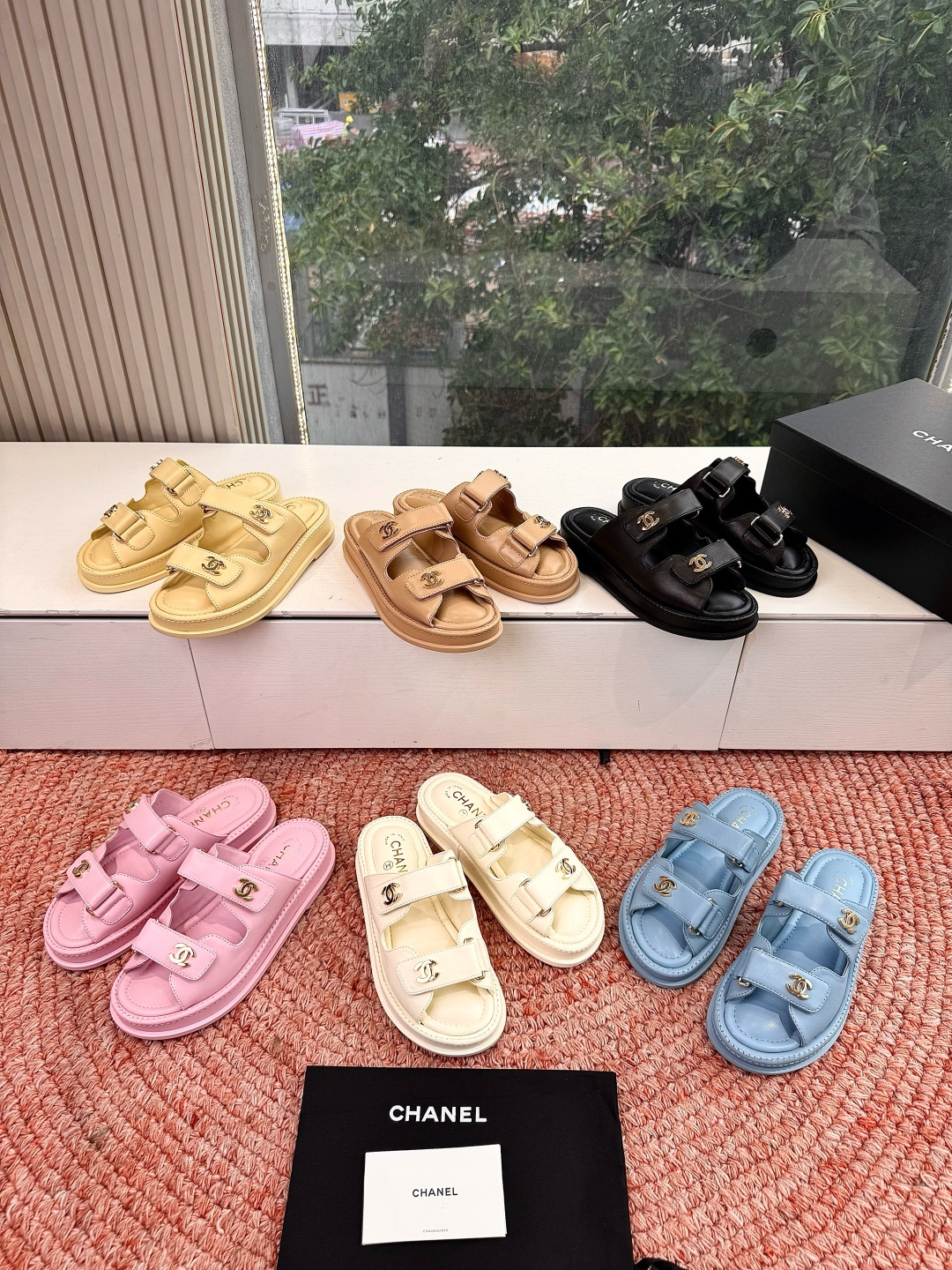 🌾G273顶级Chanel 2026ss小香沙滩凉鞋 顶级专柜品质 每年必入的经典款之一！最新出双C金属
