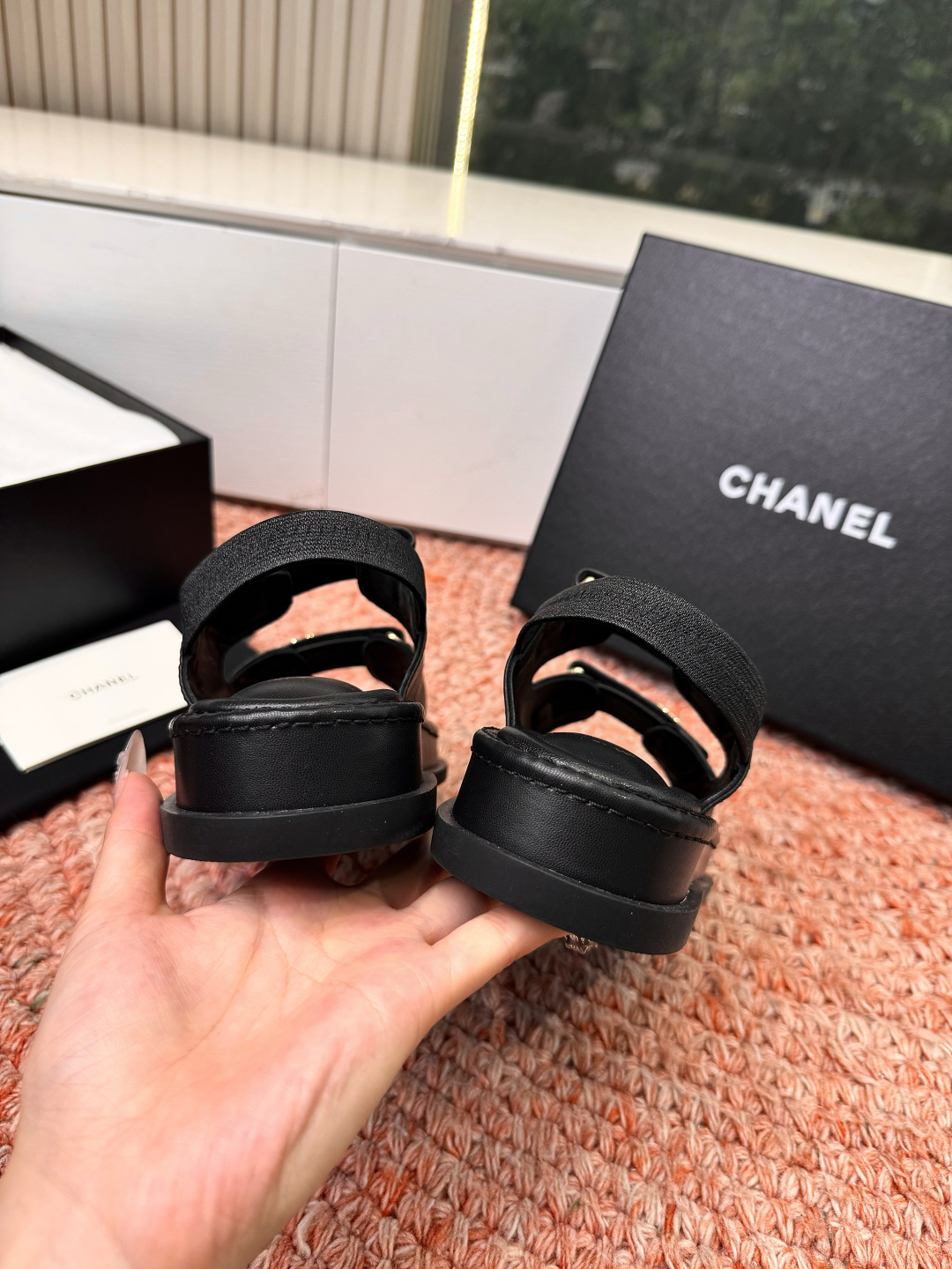 🌾G273顶级Chanel 2026ss小香沙滩凉鞋 顶级专柜品质 每年必入的经典款之一！最新出双C金属