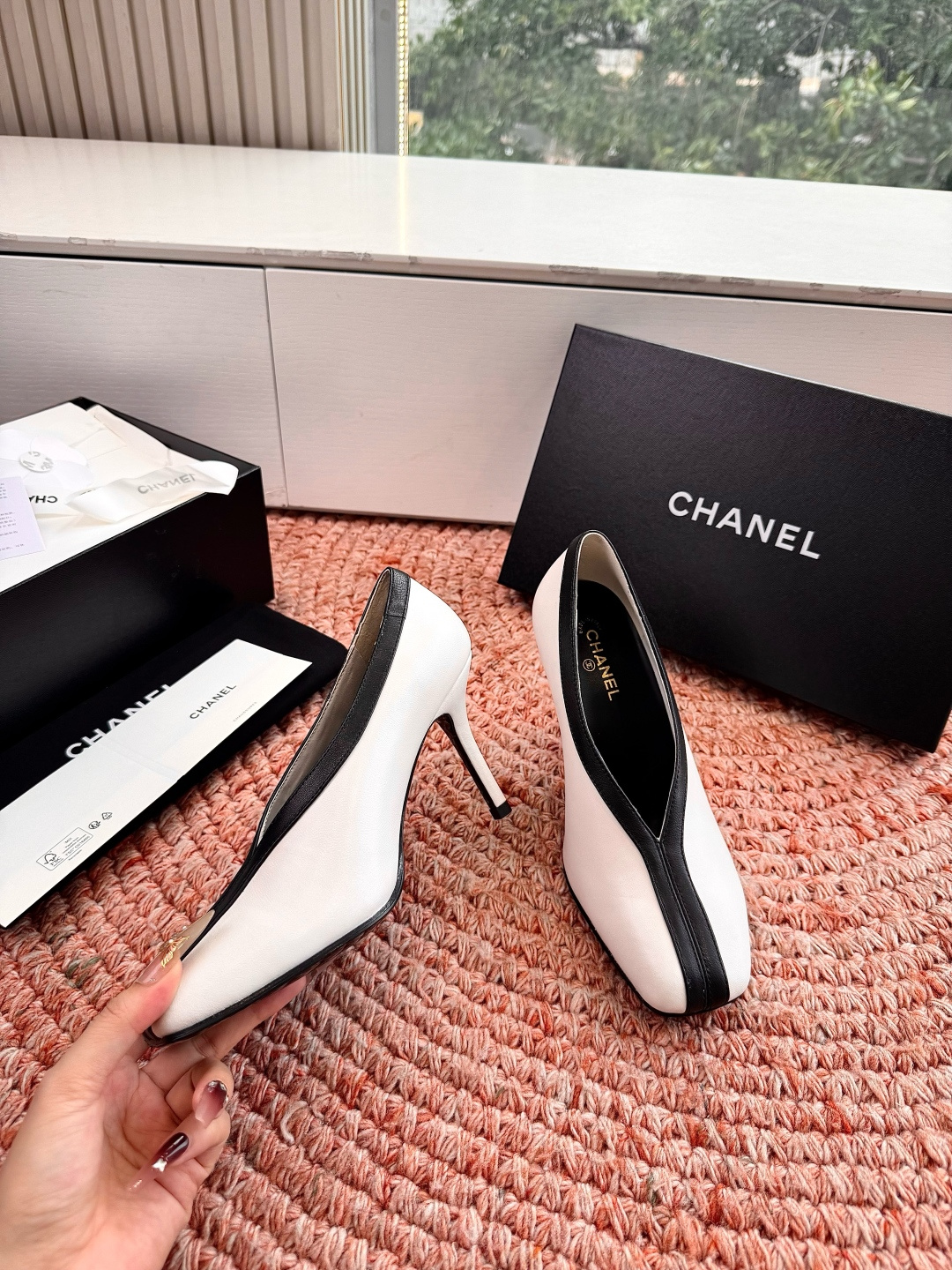 🌾G238所见即所得代购级CHANE*2026香奈儿早春爆品编织玛丽珍包头单鞋妥妥的自留款！！比经典款S
