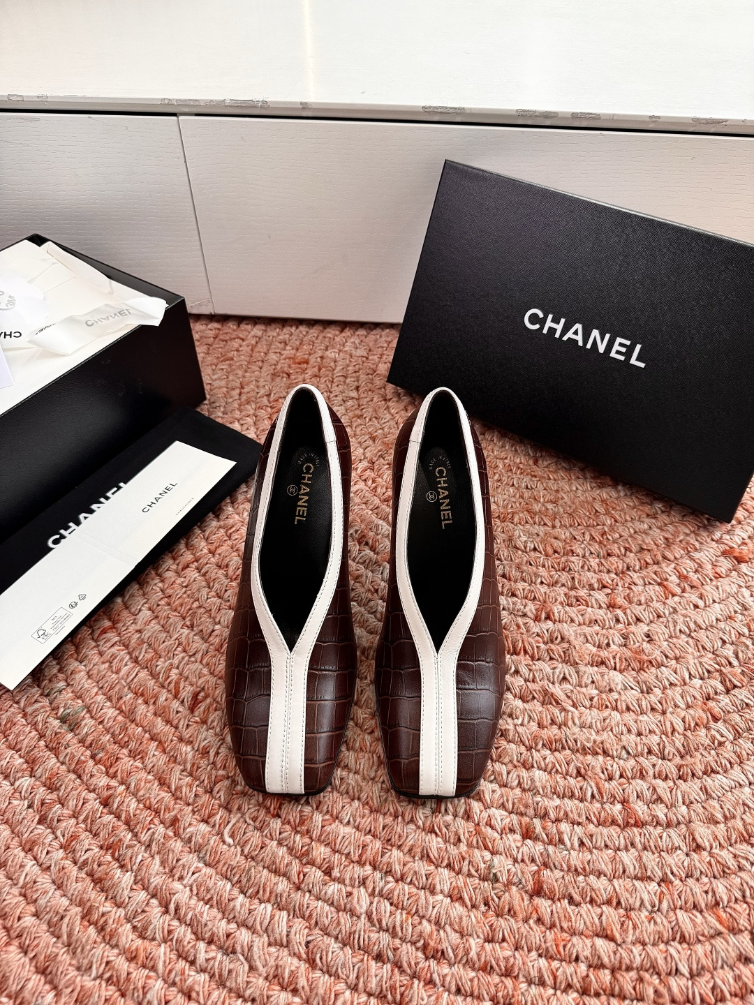 🌾G238所见即所得代购级CHANE*2026香奈儿早春爆品编织玛丽珍包头单鞋妥妥的自留款！！比经典款S