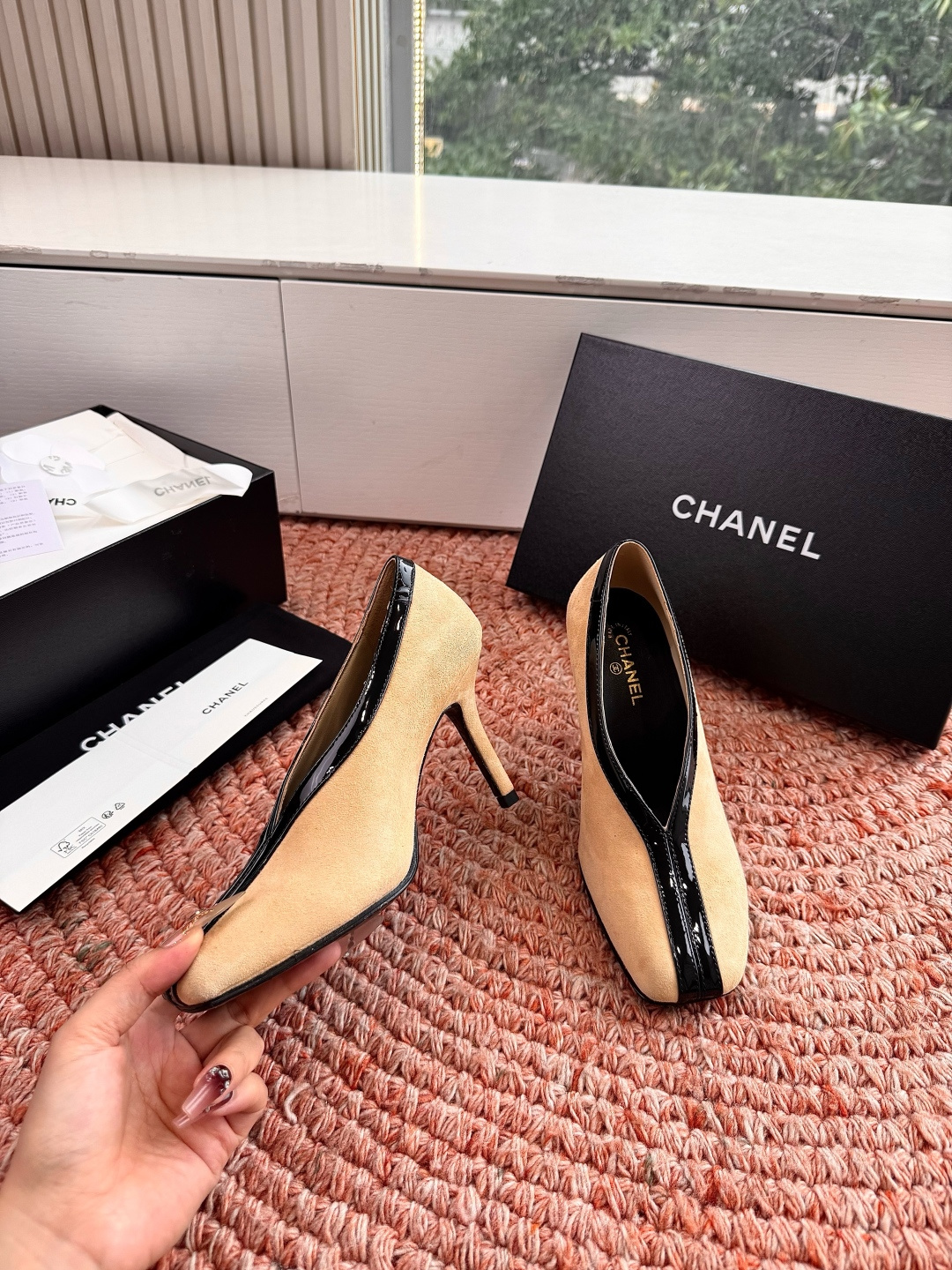 🌾G238所见即所得代购级CHANE*2026香奈儿早春爆品编织玛丽珍包头单鞋妥妥的自留款！！比经典款S