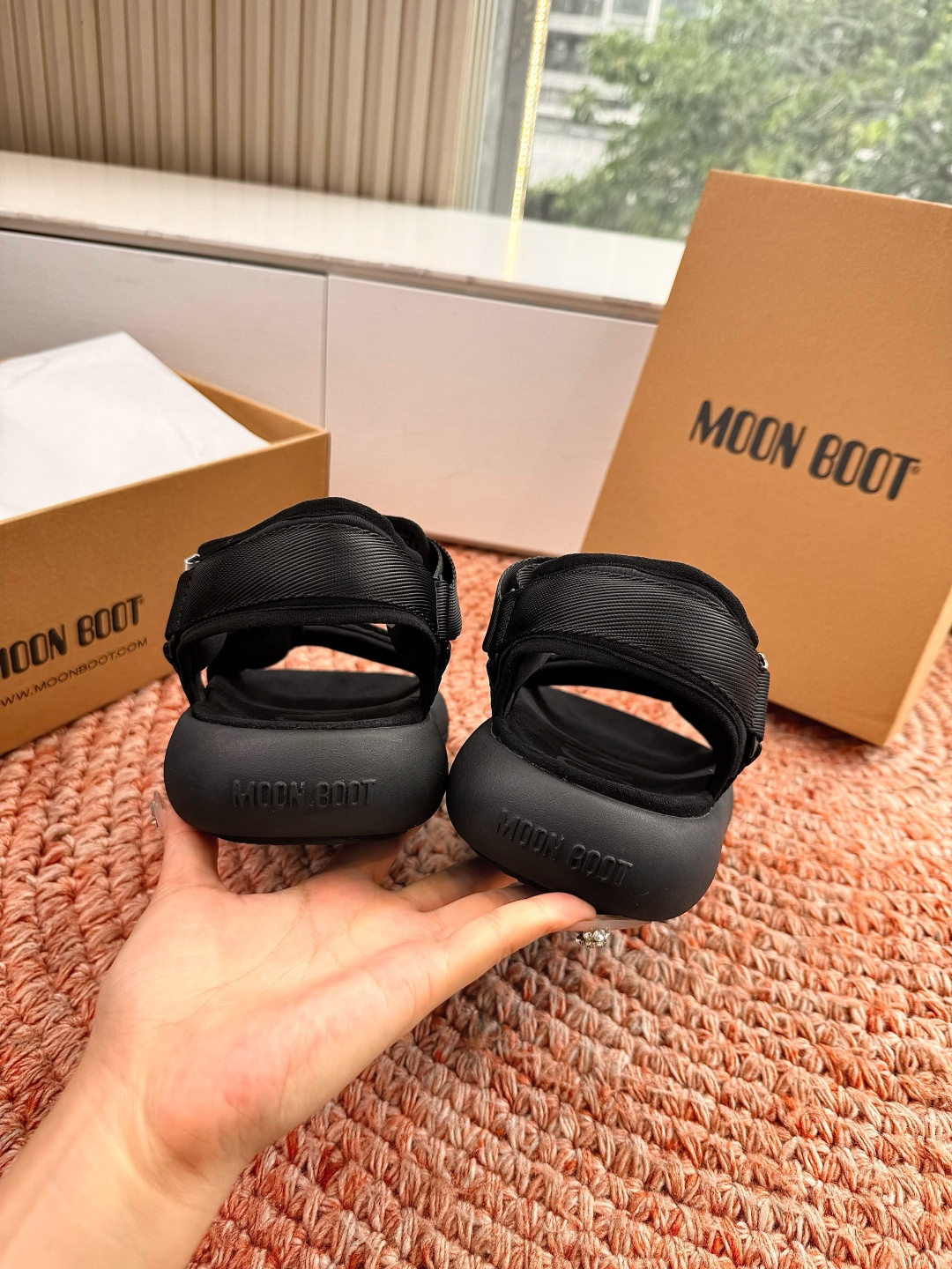 🌾G275顶级品质MOoNBOOT 高奢夏季新款凉鞋 厚底增高气质沙滩凉鞋 原版购入开发 。无法抗拒的精