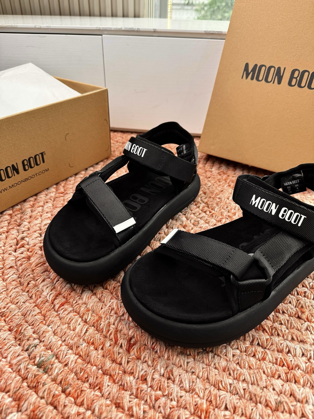🌾G275顶级品质MOoNBOOT 高奢夏季新款凉鞋 厚底增高气质沙滩凉鞋 原版购入开发 。无法抗拒的精