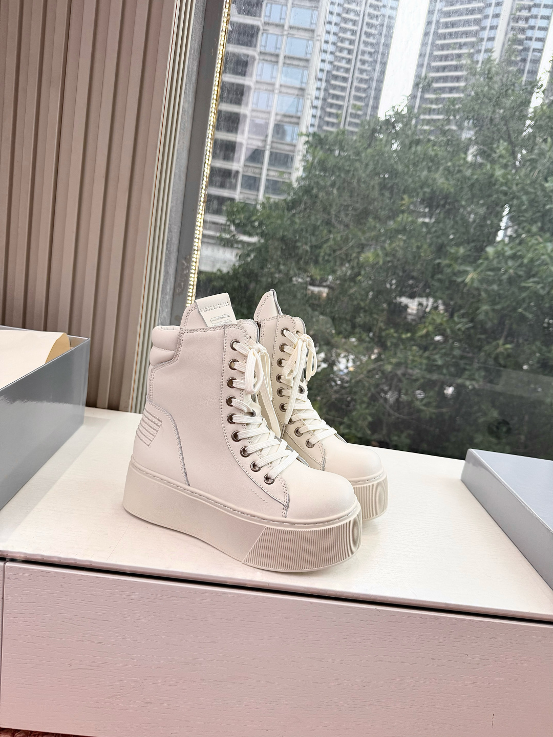 🌾所见即所得G029顶级版SMFK十字2026新款厚底运动鞋切尔西短靴👟专柜断货王，一眼心动💓质感拉满，