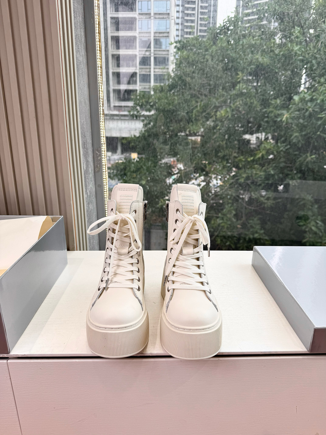 🌾所见即所得G029顶级版SMFK十字2026新款厚底运动鞋切尔西短靴👟专柜断货王，一眼心动💓质感拉满，