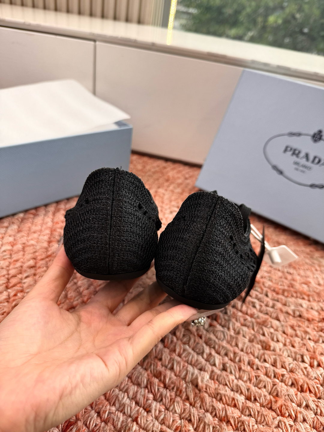 🌾G036Prada普拉达2026夏季新品缕空网休闲鞋 一双