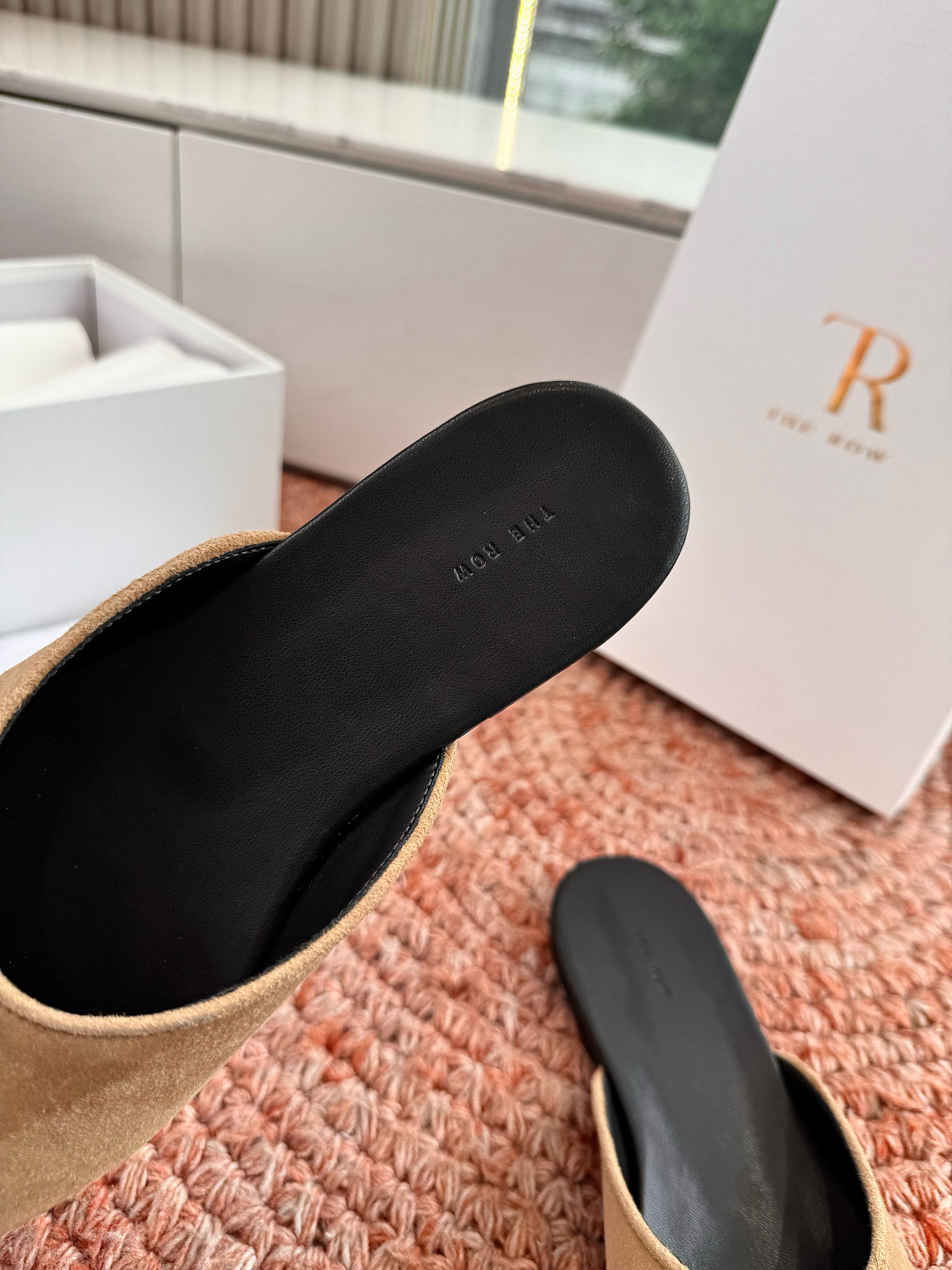 🌾G028所见即所得The row2026新款穆勒鞋单鞋看到会做到这么精细、而且对脚的包容性特别强，把脚