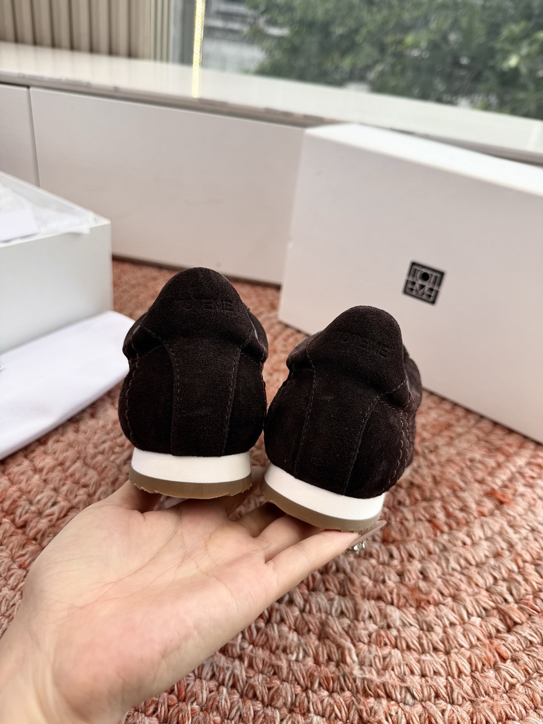 🌾G213顶级TOTEME 26WF新品绒面休闲运动鞋（阿甘/德训款）以斯德哥尔摩极简重塑复古运动风。意