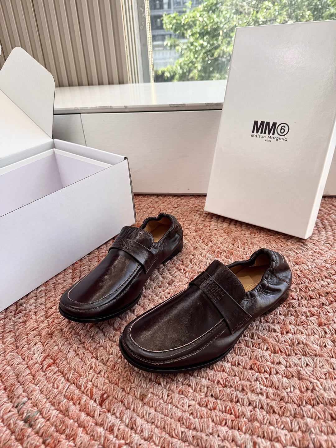 🌾G077顶级Maison Margiel*26SS 春夏新款复古懒人乐福鞋经典简约的乐福鞋版型，利落鞋
