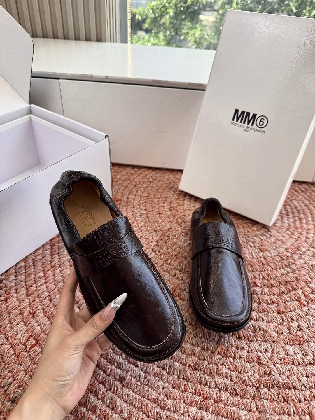 🌾G077顶级Maison Margiel*26SS 春夏新款复古懒人乐福鞋经典简约的乐福鞋版型，利落鞋