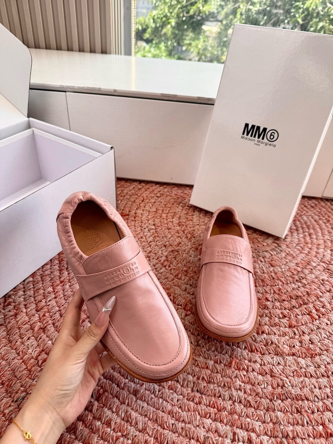 🌾G077顶级Maison Margiel*26SS 春夏新款复古懒人乐福鞋经典简约的乐福鞋版型，利落鞋