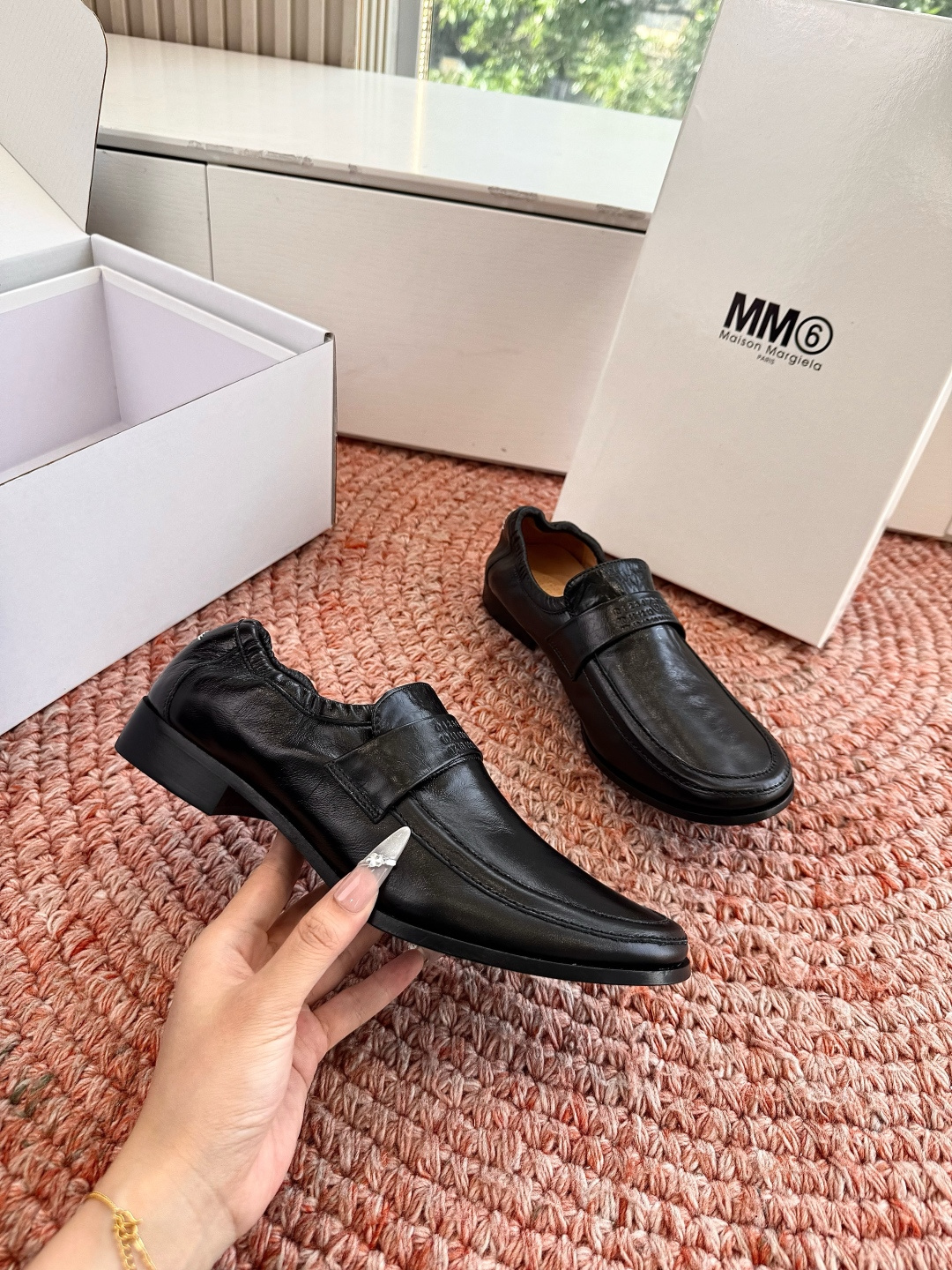 🌾G077顶级Maison Margiel*26SS 春夏新款复古懒人乐福鞋经典简约的乐福鞋版型，利落鞋