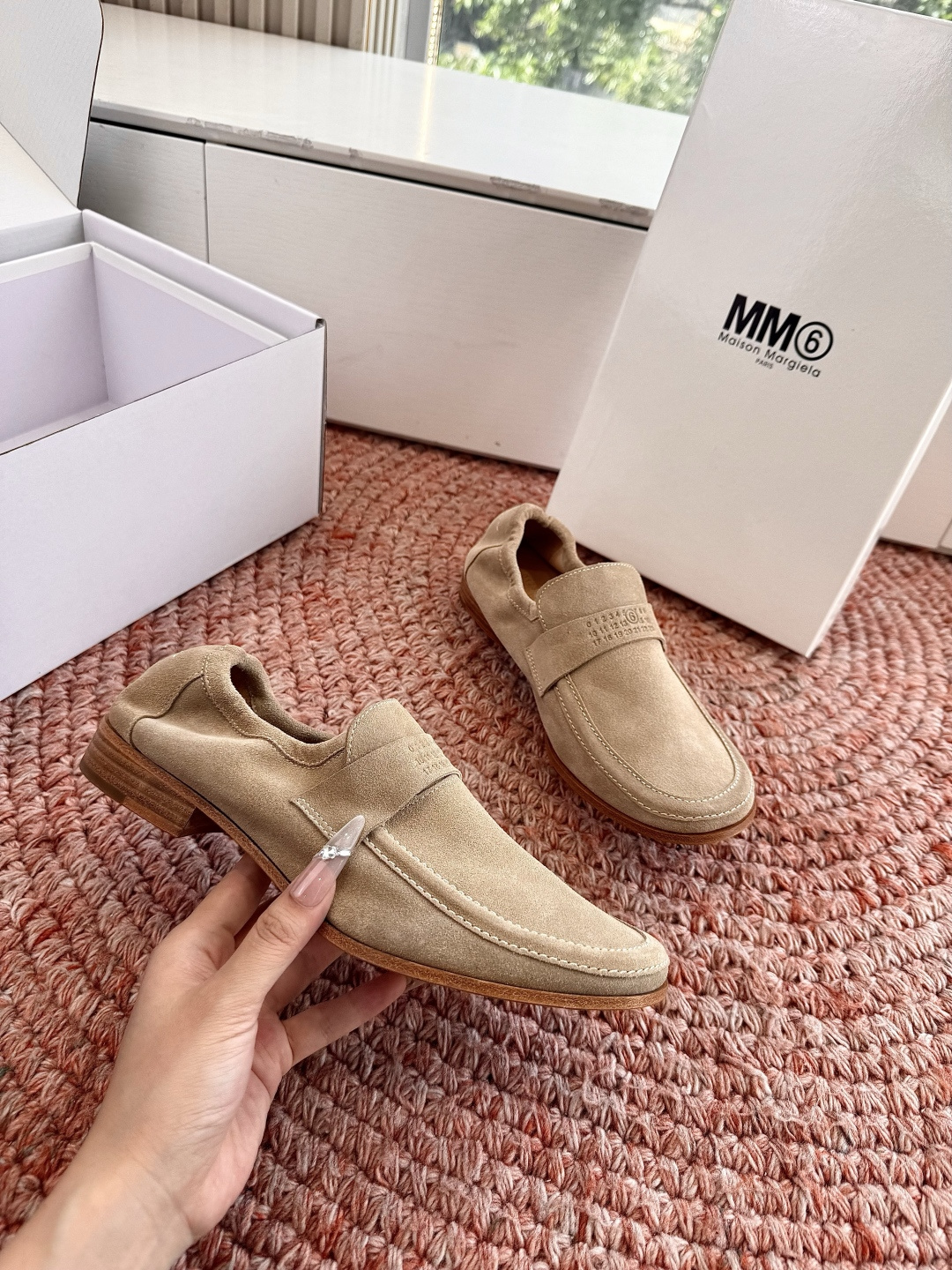 🌾G077顶级Maison Margiel*26SS 春夏新款复古懒人乐福鞋经典简约的乐福鞋版型，利落鞋