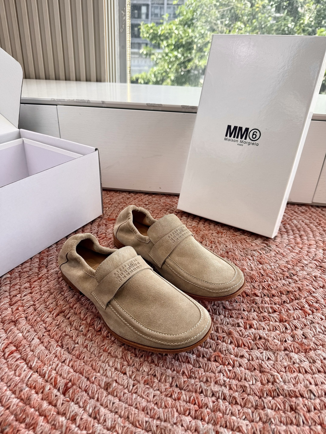 🌾G077顶级Maison Margiel*26SS 春夏新款复古懒人乐福鞋经典简约的乐福鞋版型，利落鞋