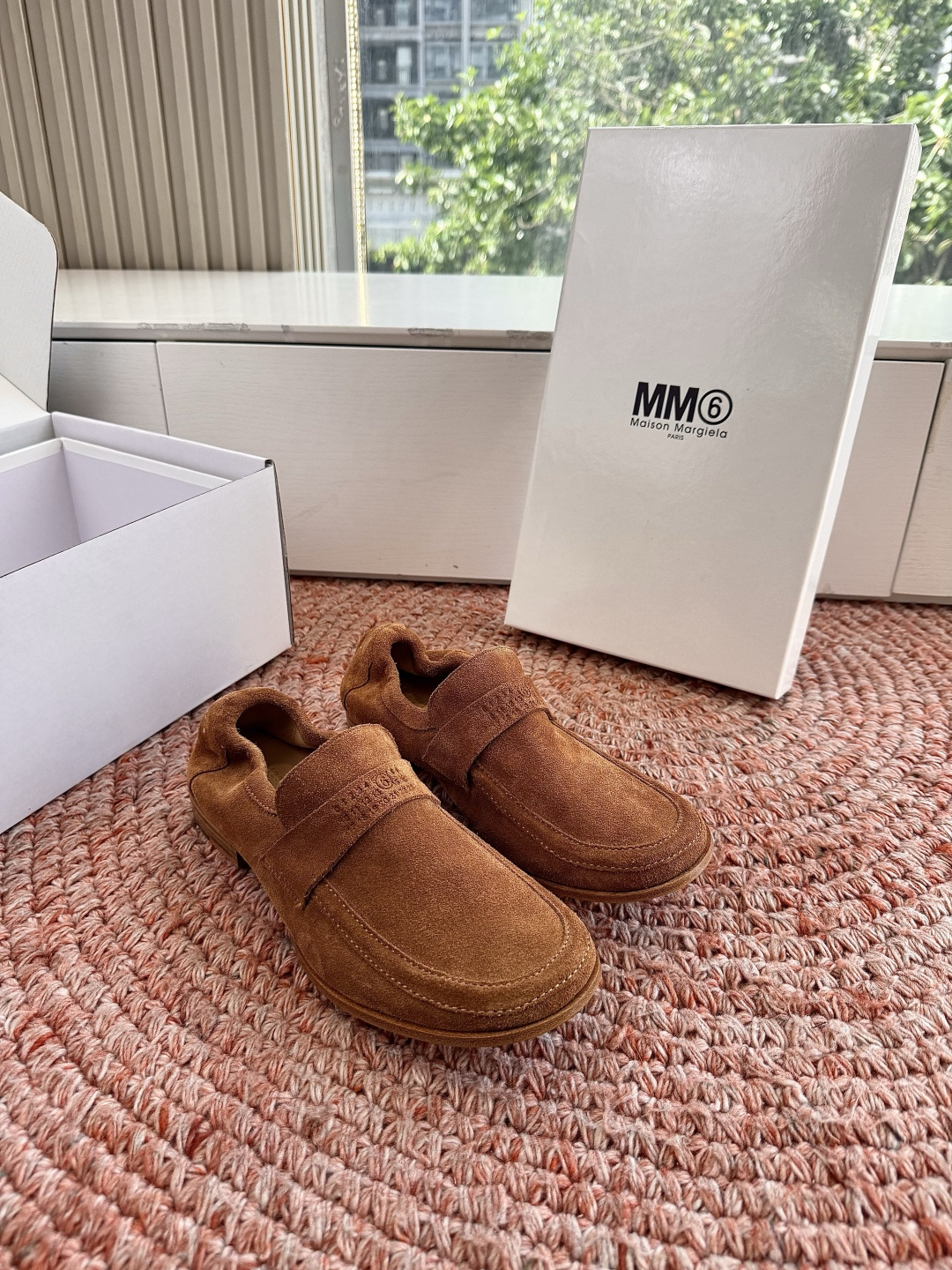 🌾G077顶级Maison Margiel*26SS 春夏新款复古懒人乐福鞋经典简约的乐福鞋版型，利落鞋