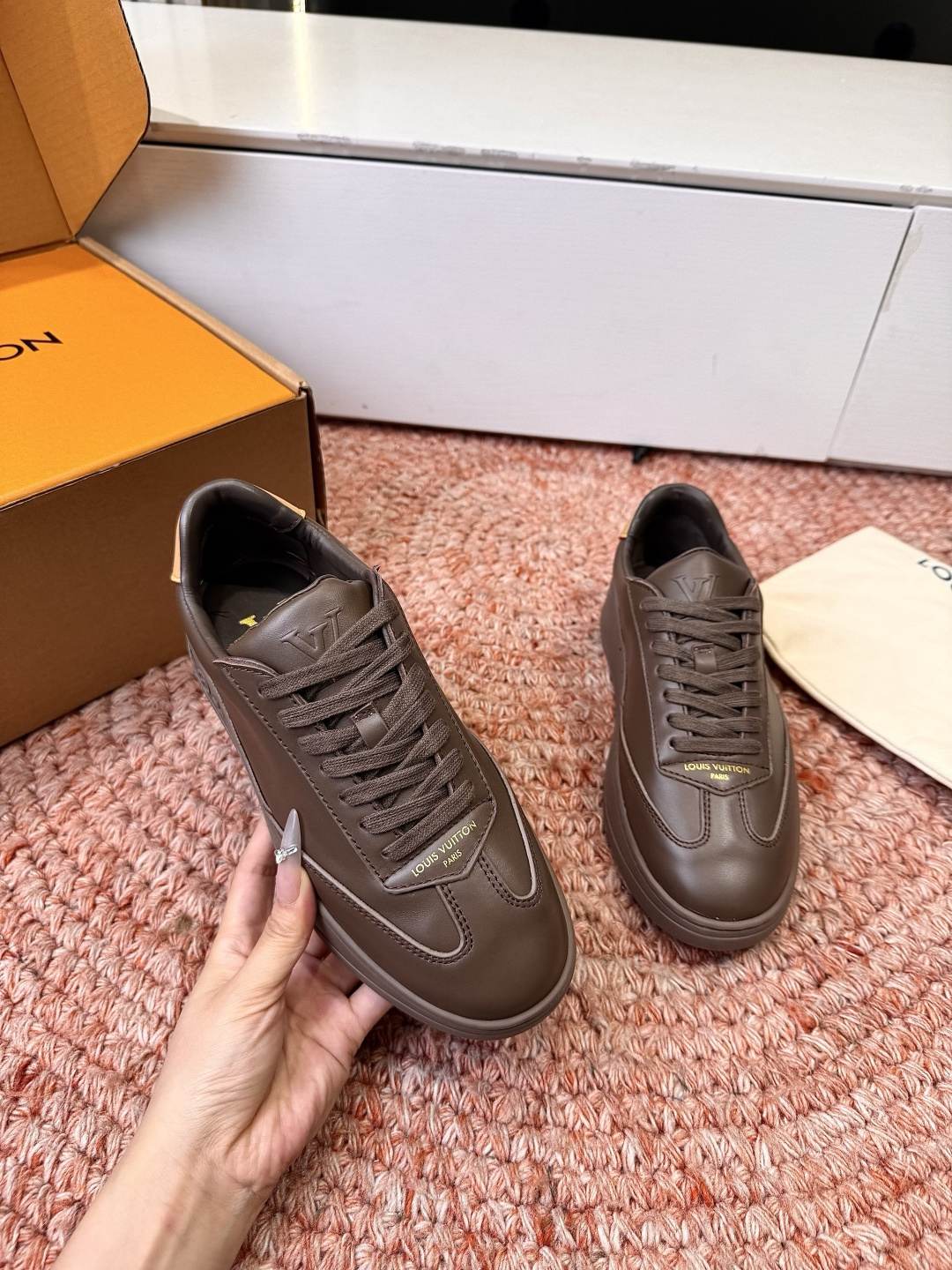🌾G278所见即所得2026年春夏秀场上推出的 LV Footprint Soccer 芭蕾运动鞋是 P