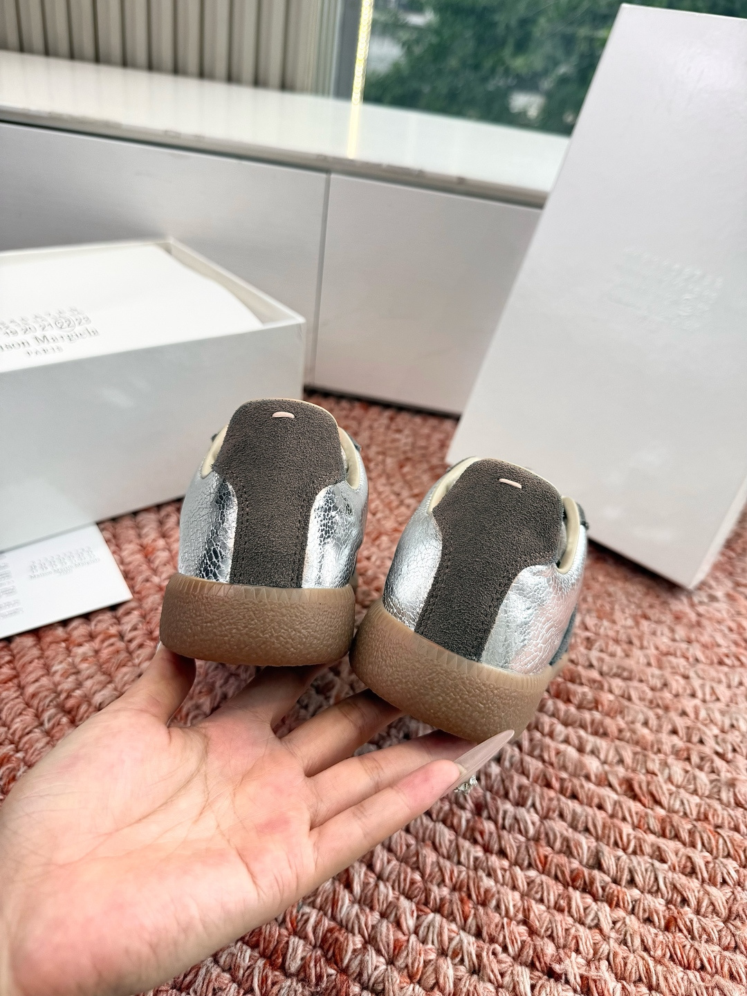 🌾G035顶级版本 代购级别马吉拉饼干鞋MaisonMargiela MM6德训休闲鞋💥鬼才设计师品牌，
