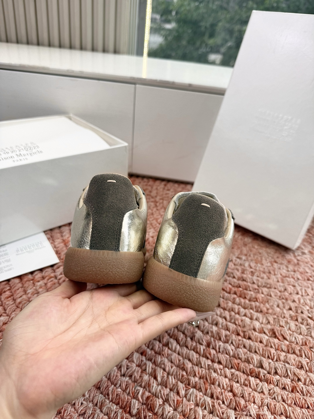 🌾G035顶级版本 代购级别马吉拉饼干鞋MaisonMargiela MM6德训休闲鞋💥鬼才设计师品牌，