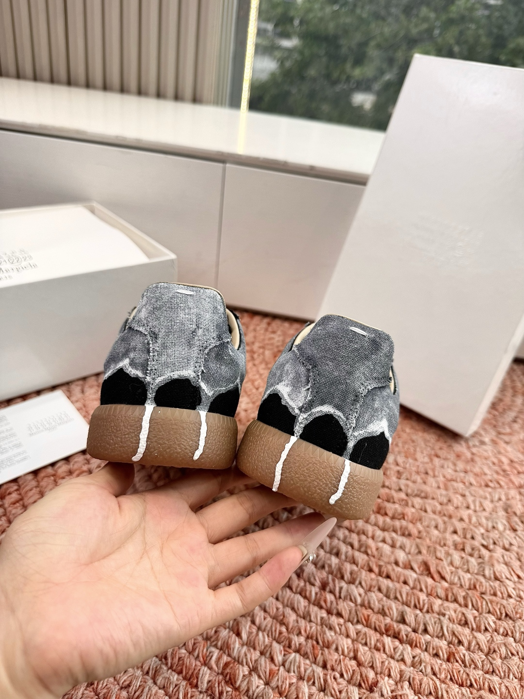 🌾G035顶级版本 代购级别马吉拉饼干鞋MaisonMargiela MM6德训休闲鞋💥鬼才设计师品牌，