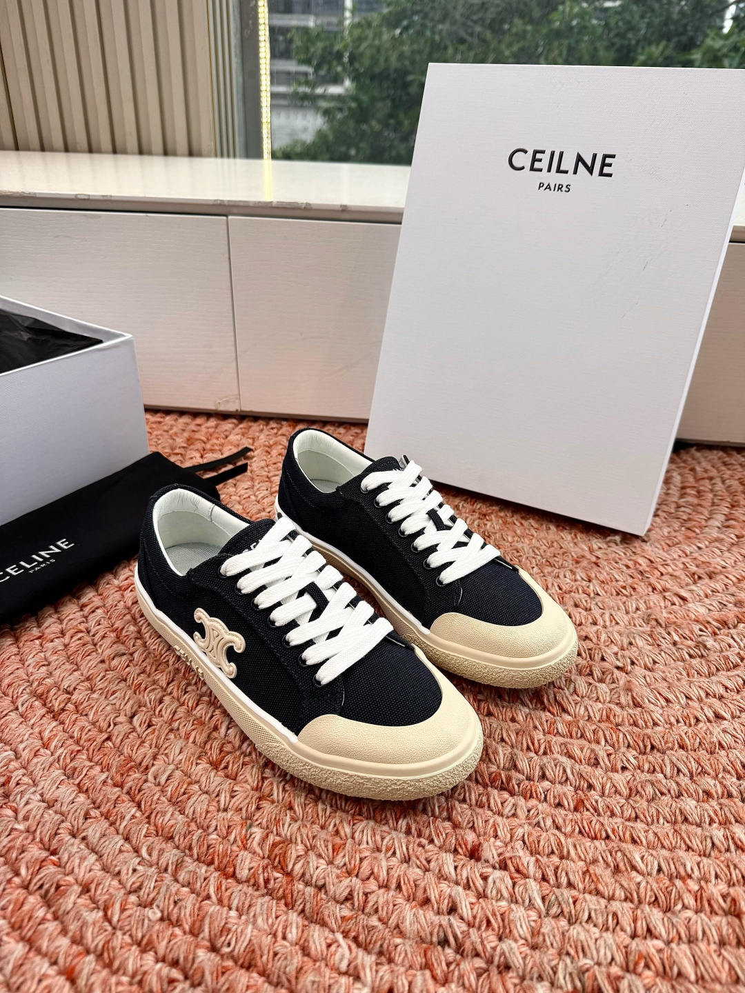 🌾😃所见即所得G039代购级别CELINE思琳赛琳CELINE RUNNER CR-03运动鞋👟鞋舌和鞋