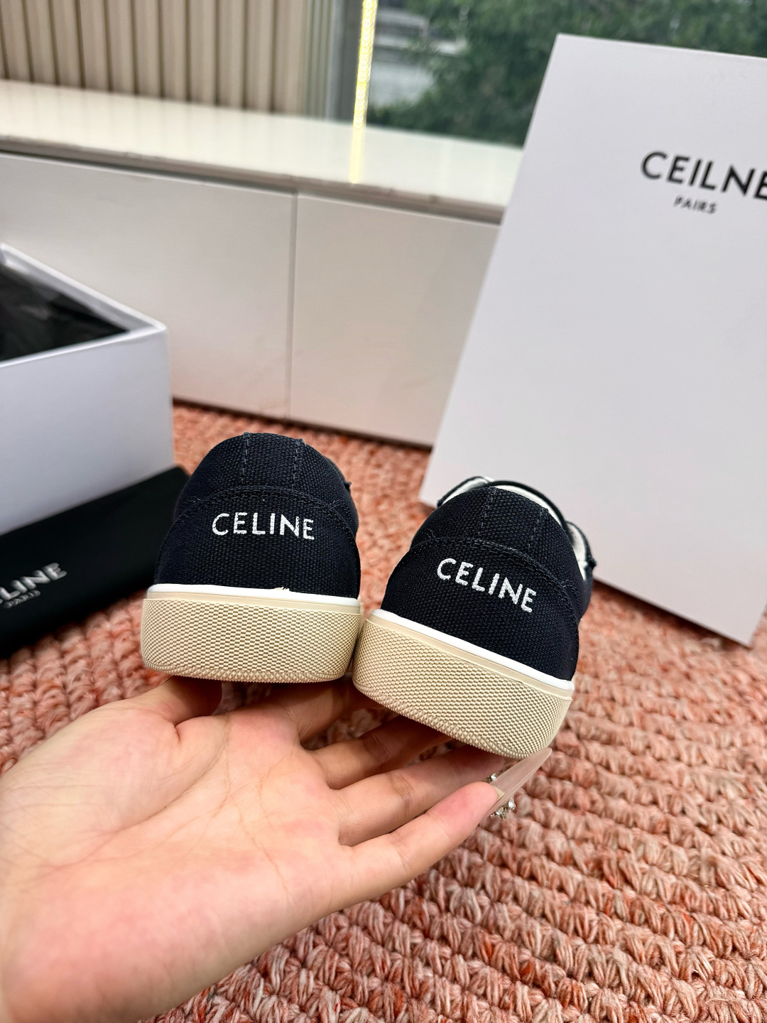 🌾😃所见即所得G039代购级别CELINE思琳赛琳CELINE RUNNER CR-03运动鞋👟鞋舌和鞋