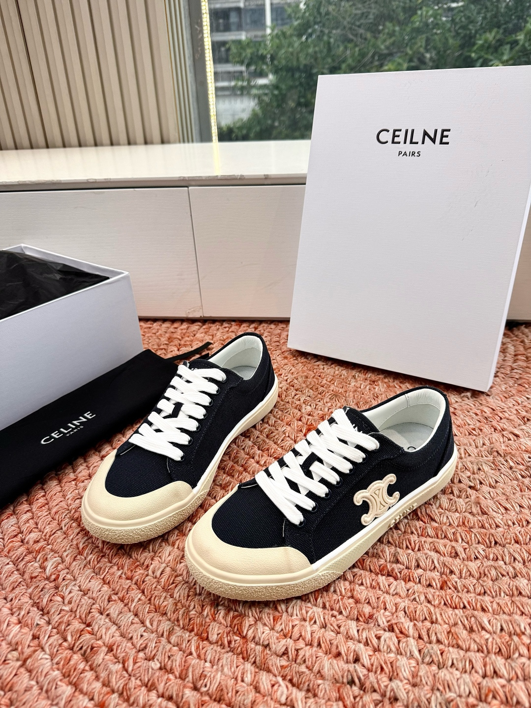 🌾😃所见即所得G039代购级别CELINE思琳赛琳CELINE RUNNER CR-03运动鞋👟鞋舌和鞋