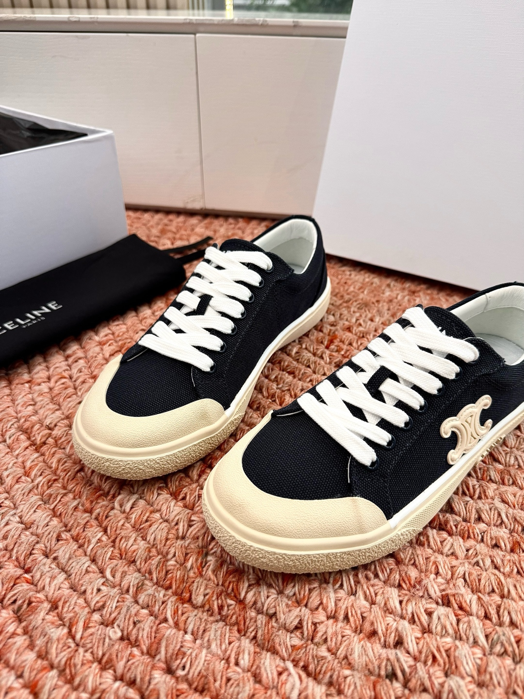 🌾😃所见即所得G039代购级别CELINE思琳赛琳CELINE RUNNER CR-03运动鞋👟鞋舌和鞋