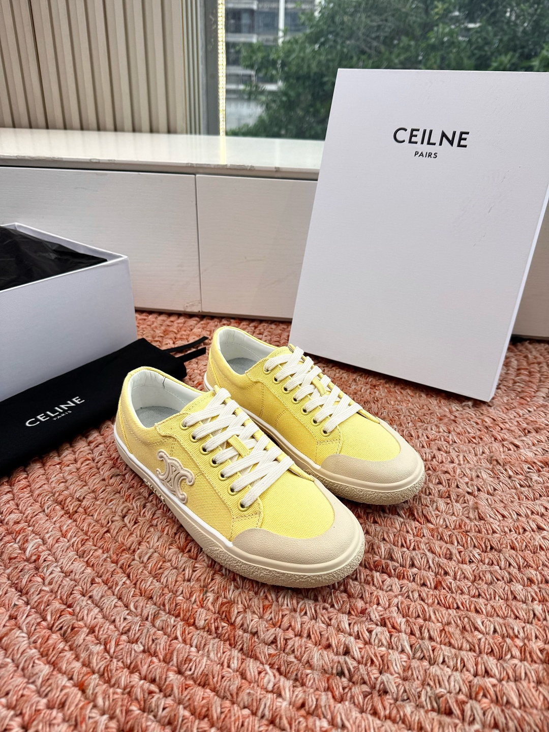 🌾😃所见即所得G039代购级别CELINE思琳赛琳CELINE RUNNER CR-03运动鞋👟鞋舌和鞋