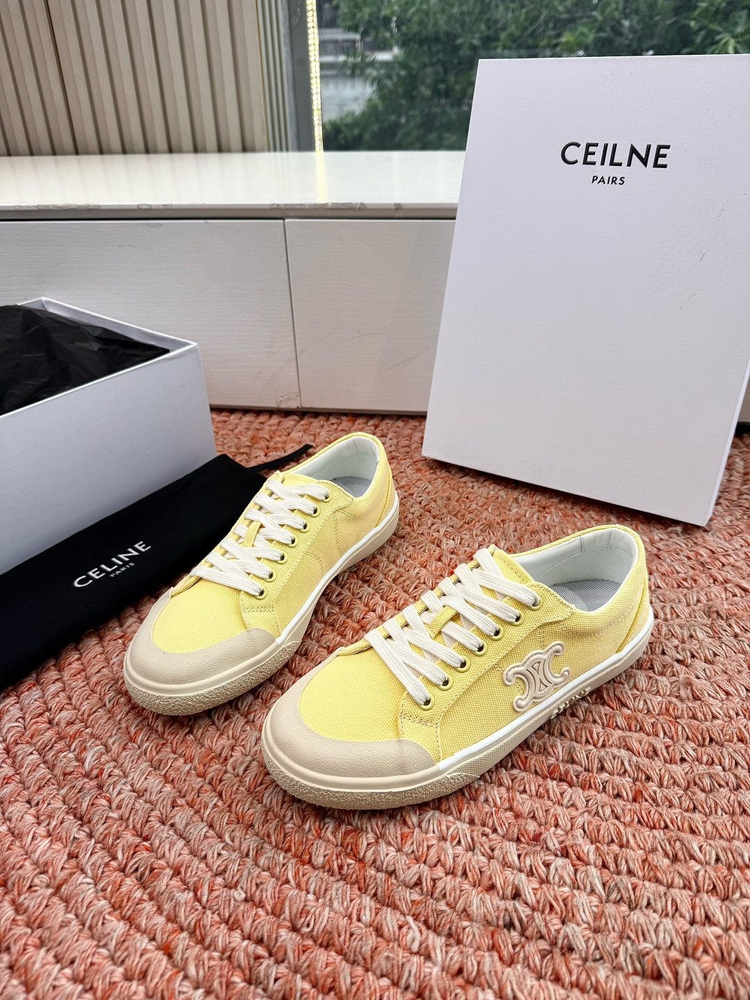 🌾😃所见即所得G039代购级别CELINE思琳赛琳CELINE RUNNER CR-03运动鞋👟鞋舌和鞋