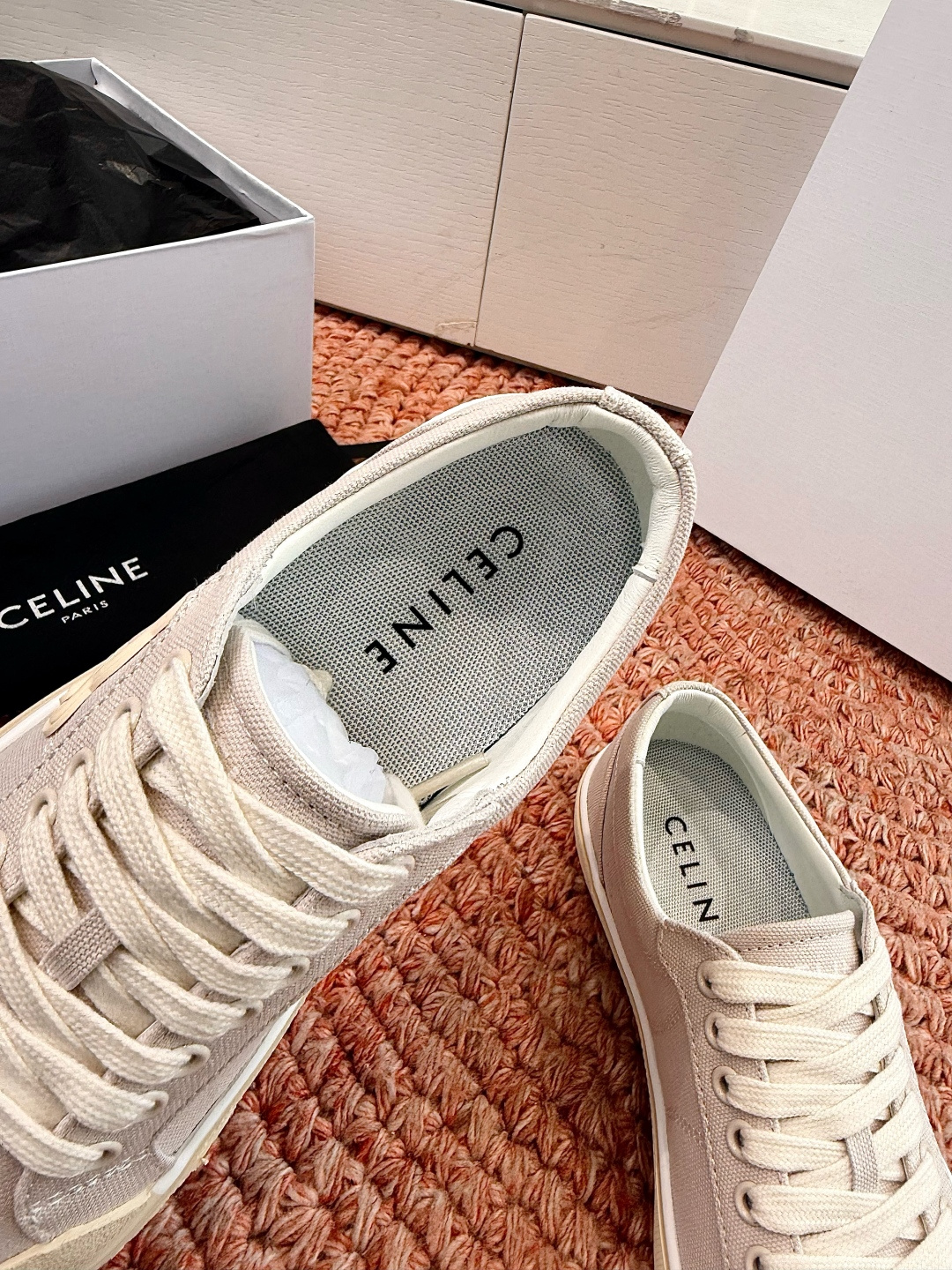 🌾😃所见即所得G039代购级别CELINE思琳赛琳CELINE RUNNER CR-03运动鞋👟鞋舌和鞋