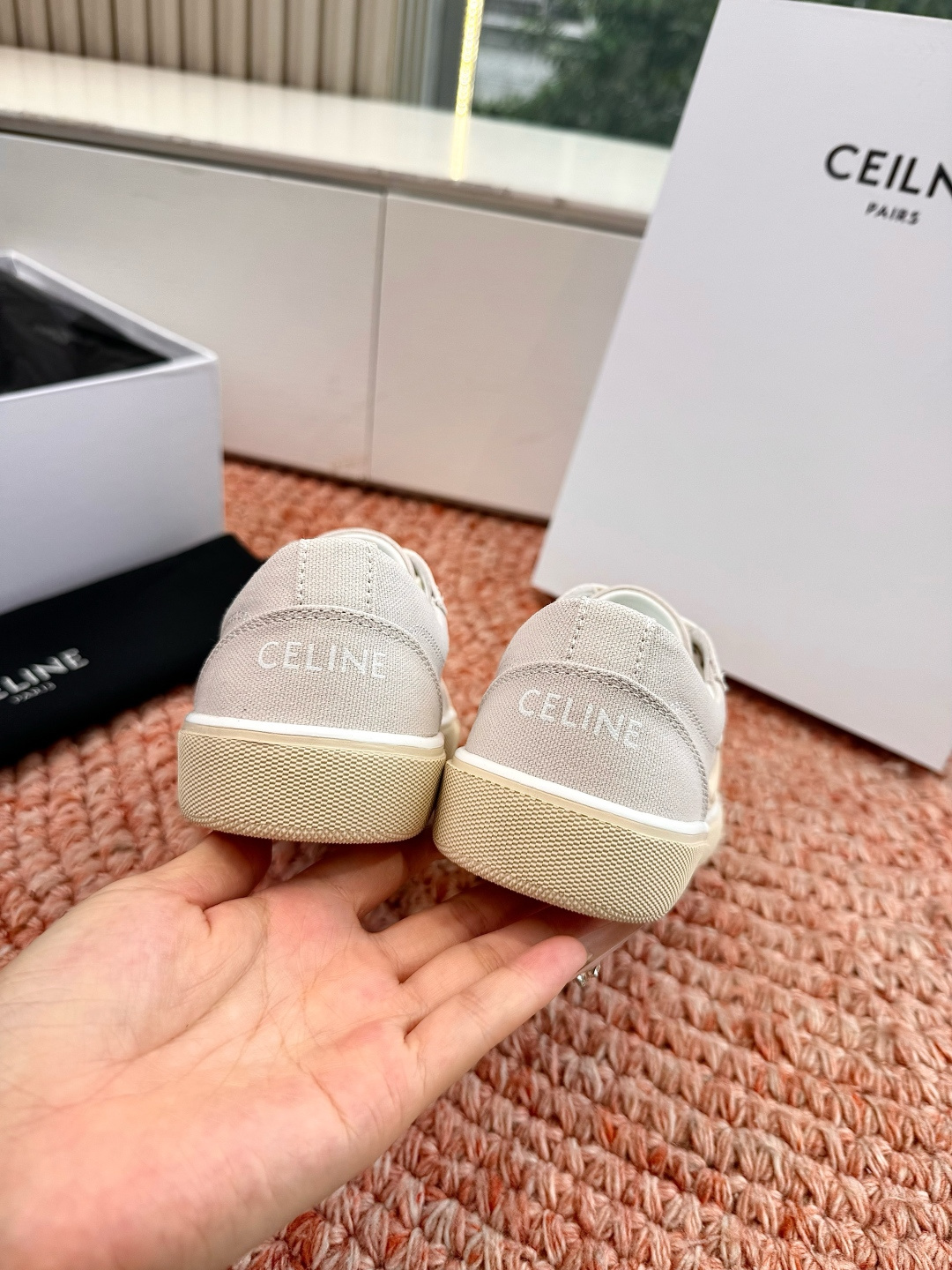 🌾😃所见即所得G039代购级别CELINE思琳赛琳CELINE RUNNER CR-03运动鞋👟鞋舌和鞋