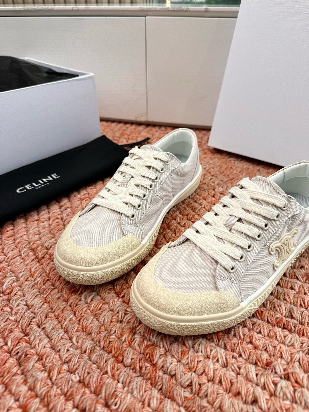 🌾😃所见即所得G039代购级别CELINE思琳赛琳CELINE RUNNER CR-03运动鞋👟鞋舌和鞋